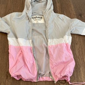 Garage rain jacket